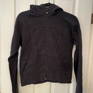 Lululemon Scuba Hoodie Classic Size 8 Black